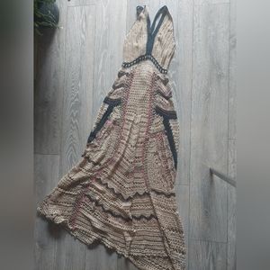 Free people crochet dress